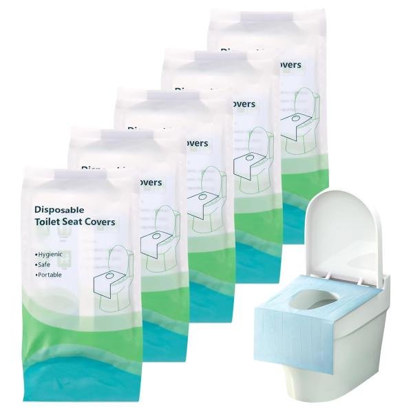 Pack of 10 disposable toilet pads