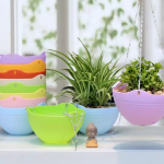 China metal hanging pot 5 Pcs