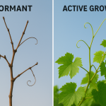 আঙুর গাছ ডরমেট এ আসার লক্ষণ