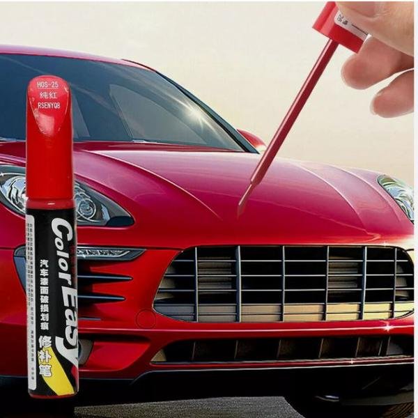 Car Paint Repair Pen Brush  Red