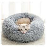 Cat Nest round Soft Shaggy Mat