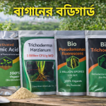 বাগানের বডিগার্ড 4-in-1 অর্গানিক কম্বো প্যাক (Humic Acid + Trichoderma Harzianum + Pseudomonas fluorescens + Trichoderma viridi)