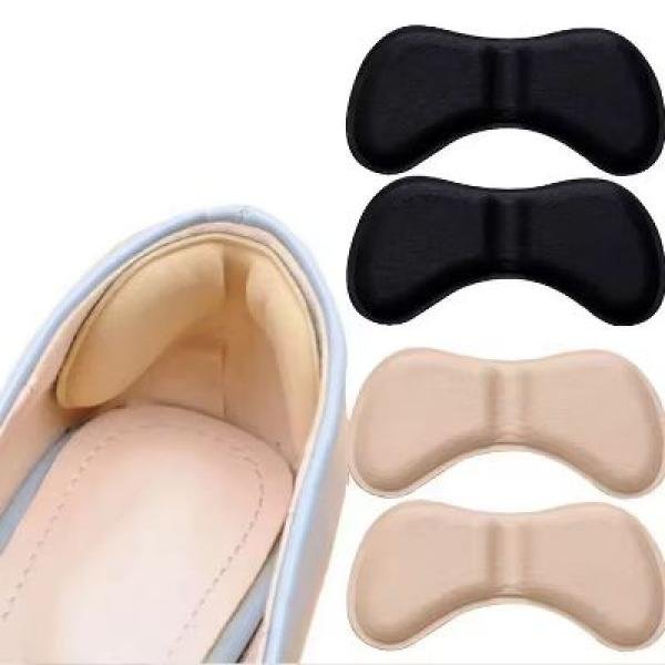 1 Pair Heel Insole Patch, Pain Relief, Wear-resisting Pad, Foot Care, Heel Protection, Rubber Back Seal, Shoe Insole Inser