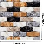 Self Adhesive Stone Wall Tiles, 3D Wall Panels Foam Brick(12 x 12") 1 pcs