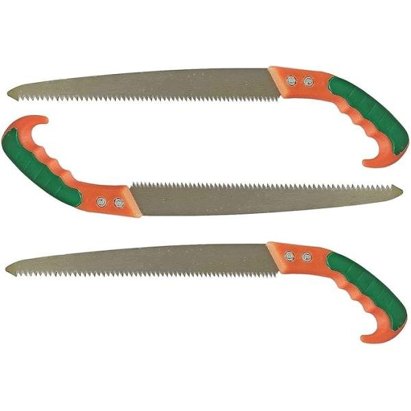 Inditrust new saw cutter tree cutting saw wood cutting saw Tree cutter tools Prune Saw Cut Professional Pruning Saw 12 inch Curved Blade Chromium Steel 3 Edge Sharpen Teeth