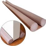 Insulation Foam Draught Excluder for Under Doors | Double Roller | Prevents the Entry of Cold, Dust or Insects Under the Door | Brown | Polyethylene 1 Pcs