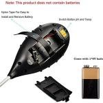 Soil Meter, 4-in-1 Soil r Moisture Meter PH Levels Temperature Sunlight Lux Intensity Survey Instrument with Large Backlit LCD Display for Indoor Outdoor