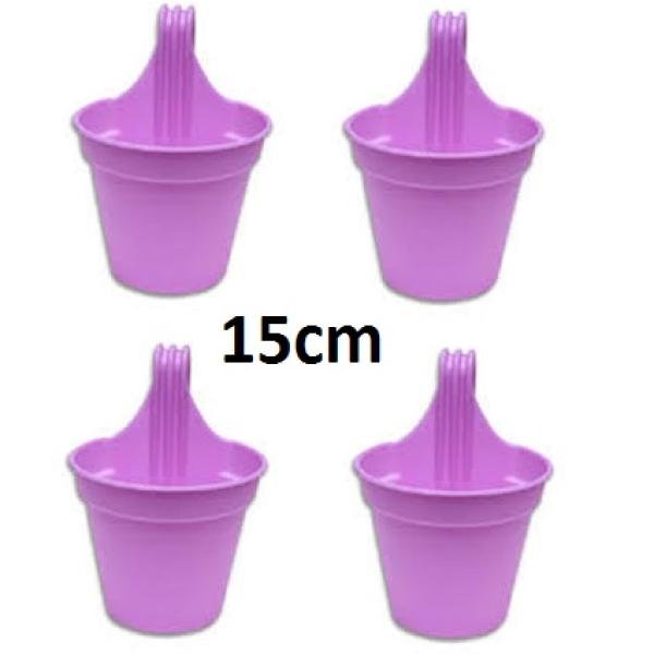 15 cm Plastic Grill planter 4 Pcs