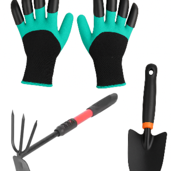 3-in-1 Gardening Tool Set – Perfect for home gardening and plant care
