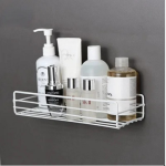 1PC Punch-free bathroom shelf storage organizer shower wall shelf storage box kitchen basket bathroom accessories