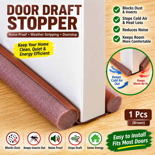 Door Bottom Sealing Strip Guard for Home & Office | Door Stoppers | Door Seal | Door Closers