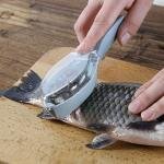 Fish Scaler Sawtooth Scale Descaler Scraper Cleaner Fish Scales Brush