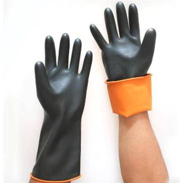 Rubber Gloves 1 Pair (Same As Picture) - Gardening Tools Rubber Gloves 1 Pair
