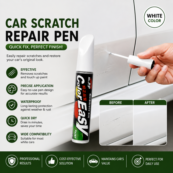 Car Scratch Repair(White) Pen Fix It Pro
