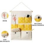 Wall Mounted 7 Bags Storage Bag Over the Door Storage Wall Door