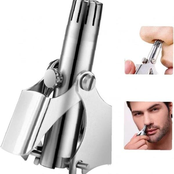 Nose Hair, Trimmer Stainless Steel Nose Hair, Remover Mobile Device Washable Hair, Removal, Men's Hair