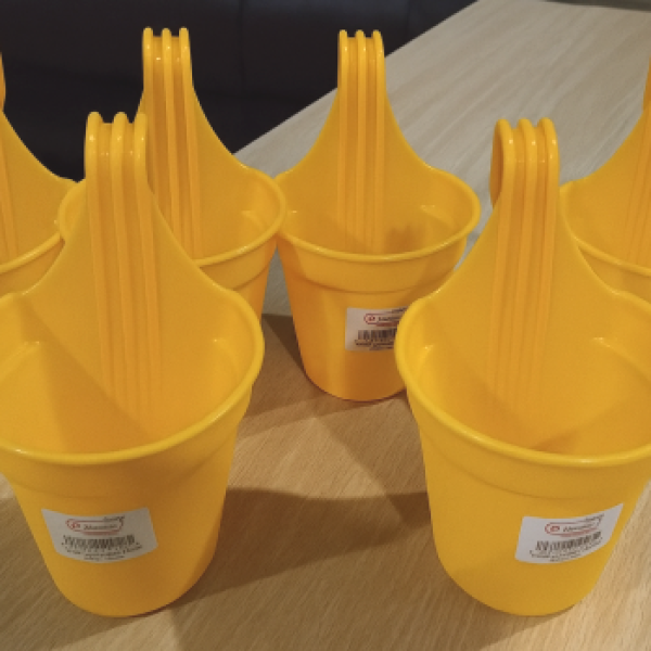 Grill Planter tob 12cm 5 pcs-Flower tub