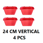 24CM Vertical Wall Hanging Planters 4 pcs