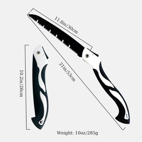 Folding Handsaw, Fast Folding Saw, SK5 Hacksaw Blade 5pcs