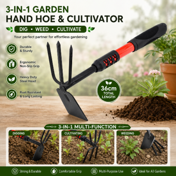 Multipurpose Rake & Hoe