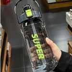 1.5 Liter Sports Water Bottle with Straw