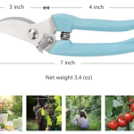 Pruning shears-secateurs curved blade garden scissors